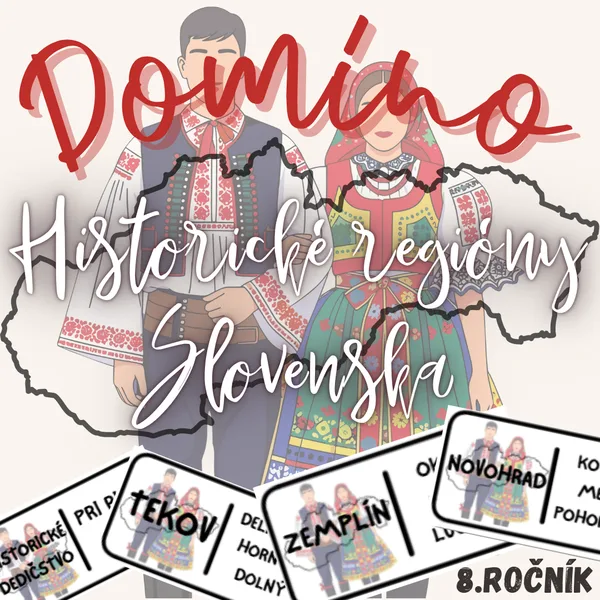 Domino - Historické regióny Slovenska