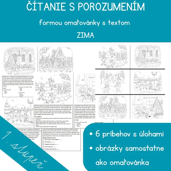 Čítanie s porozumením - ZIMA