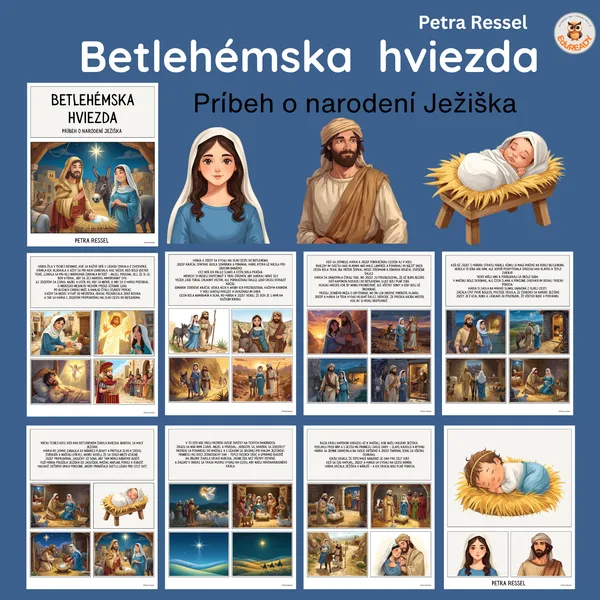 Príbeh o narodení Ježiška - vianočný príbeh