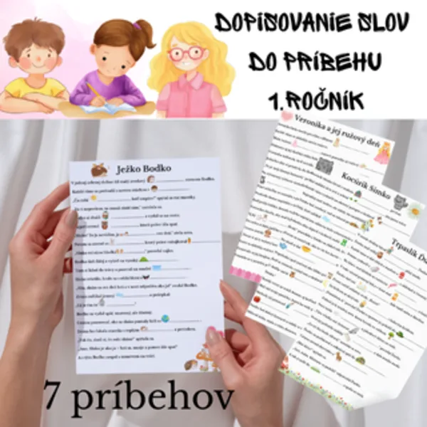 Dopisovanie slov do príbehu