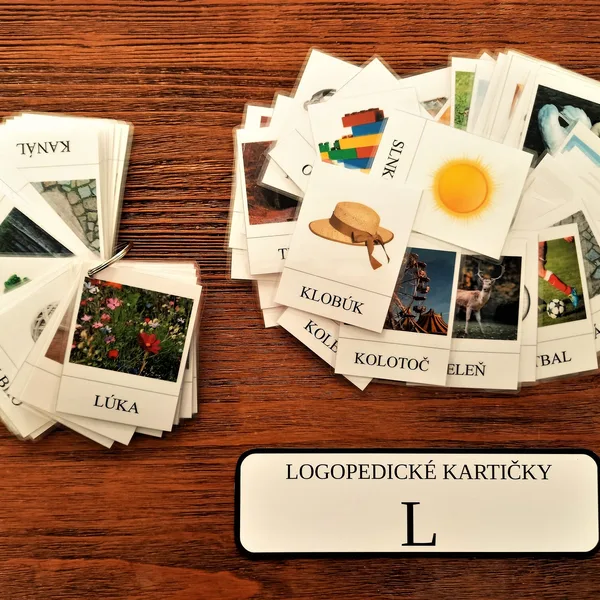 LOGOPEDICKÉ KARTIČKY na hlásku L