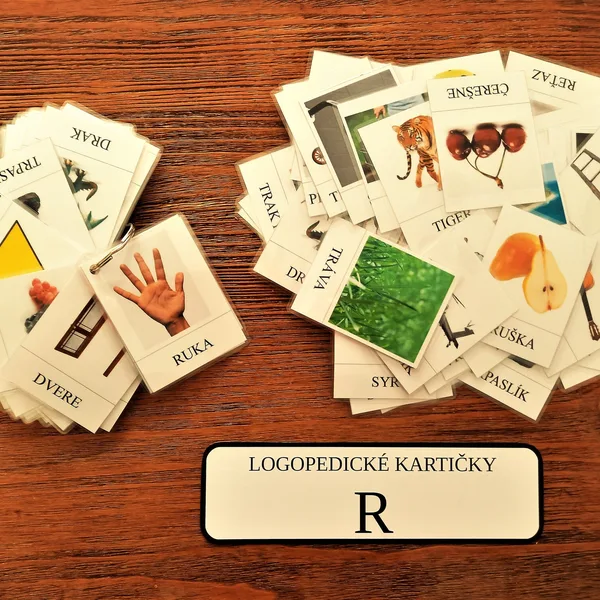 LOGOPEDICKÉ KARTIČKY na hlásku R