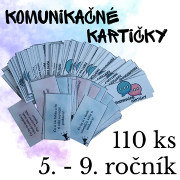 Komunikačné kartičky 110ks