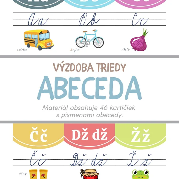 Abeceda - kartičky