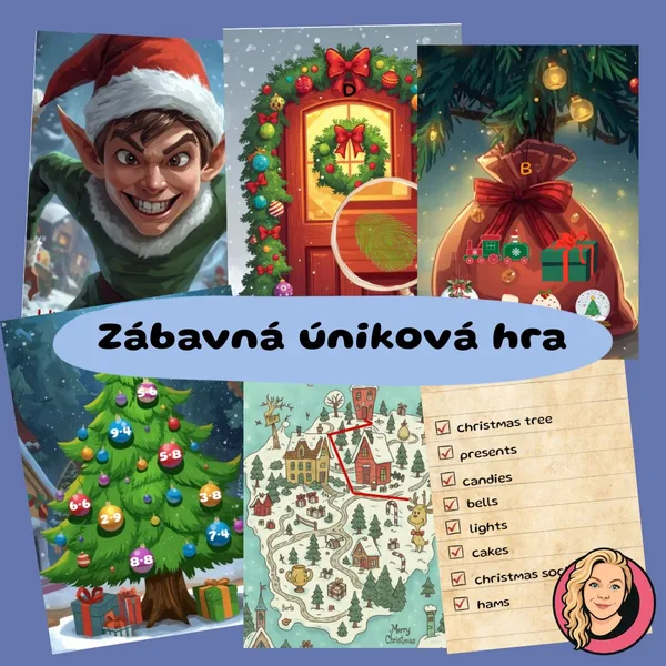 Úniková hra- zachráňme Vianoce