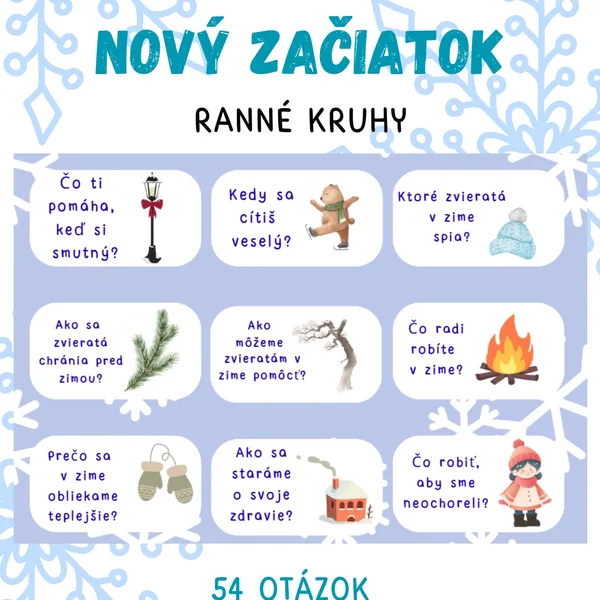 Zimné ranné kruhy