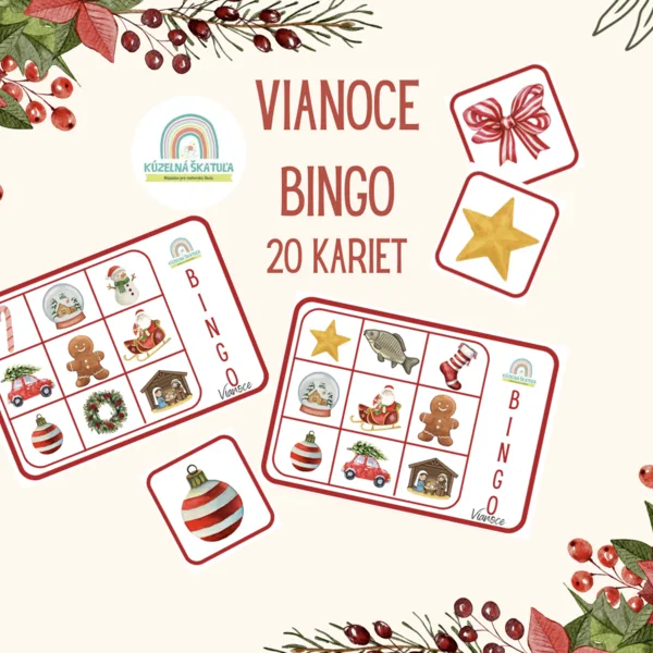 Vianoce - BINGO
