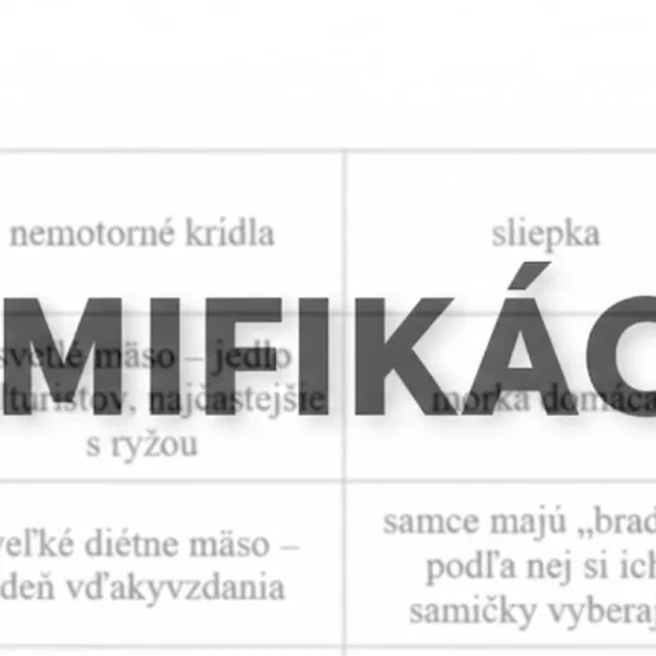 Gamifikácia – chovateľsky významné vtáky