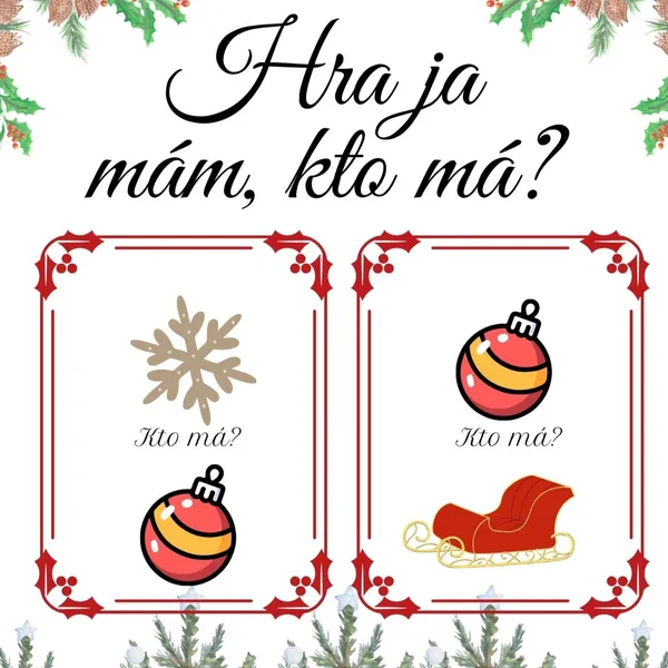 Hra Ja mám, kto má? Vianoce, Mikuláš