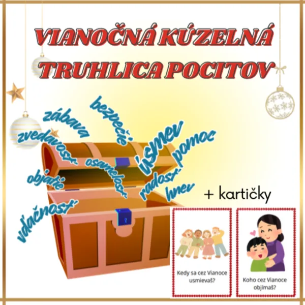 Vianočná kúzelná truhlica pocitov