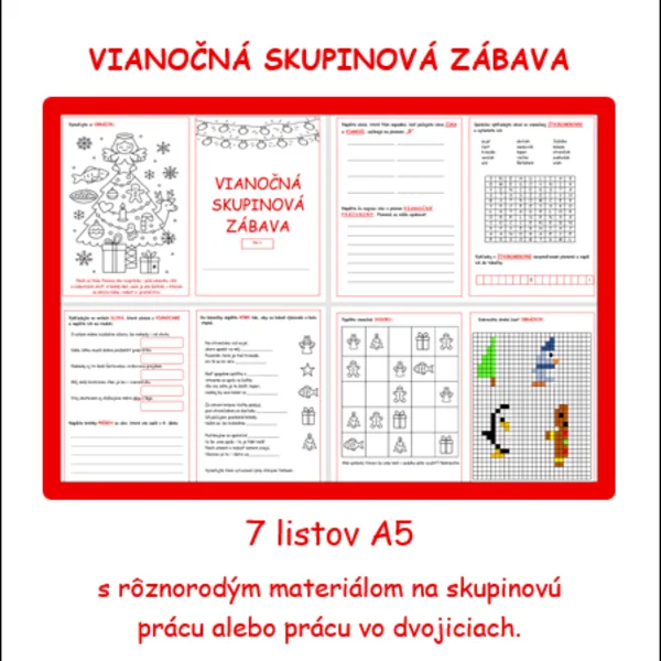 Vianočná skupinová zábava