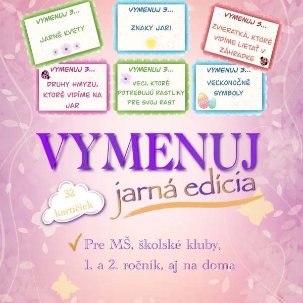 VYMENUJ - JARNÁ EDÍCIA 