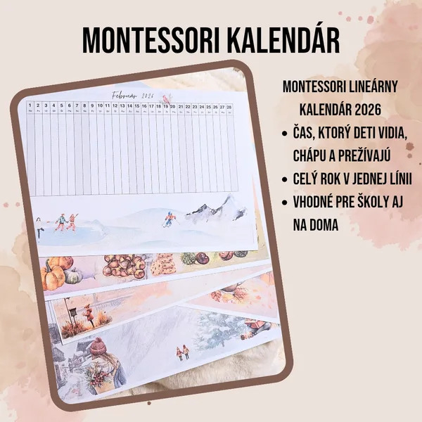 Montessori kalendár 2026