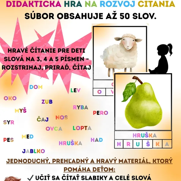 OBRÁZKOVÉ SLOVÁ 🤩🧡📕 