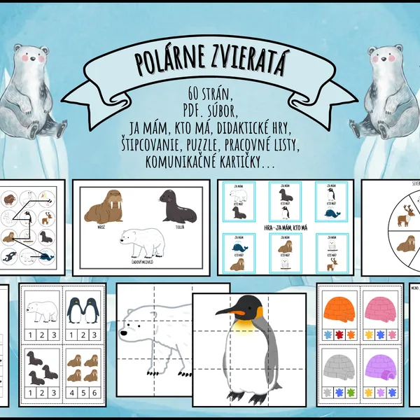 Polárne zvieratá🐧