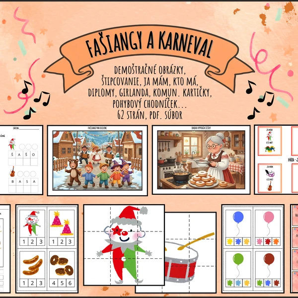 Fašiangy a karneval🎉