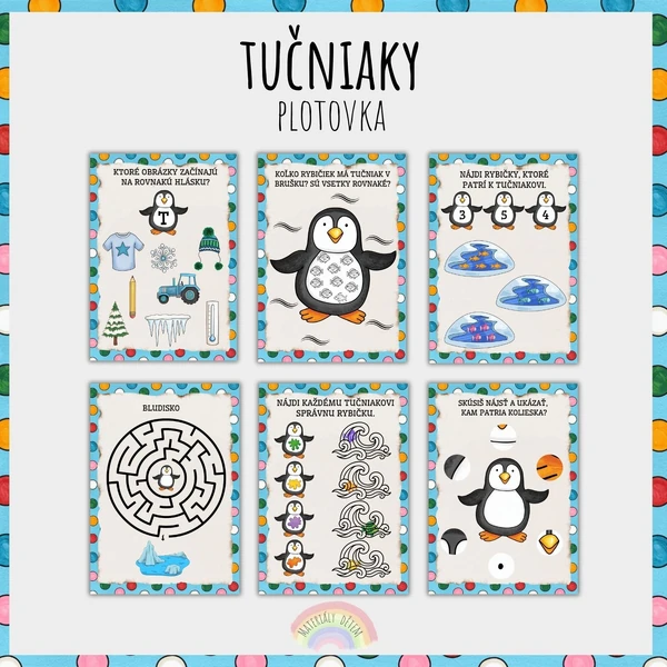 🐧Tučniaky, plotovka🐧