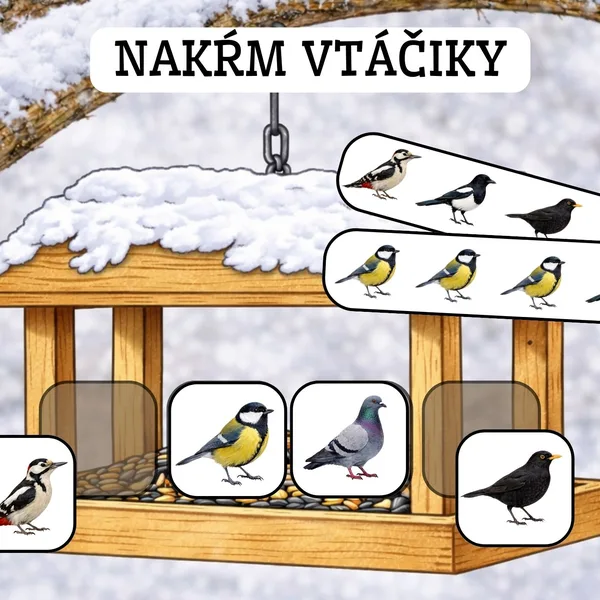 NAKŔM VTÁČIKY