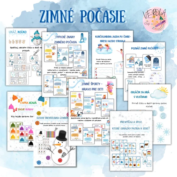 Zimné počasie hravo - VEROLA
