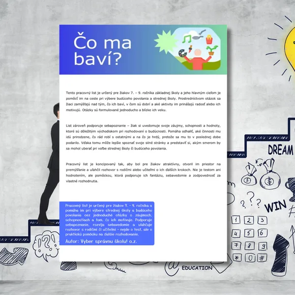 Aktivita - Čo ma baví?
