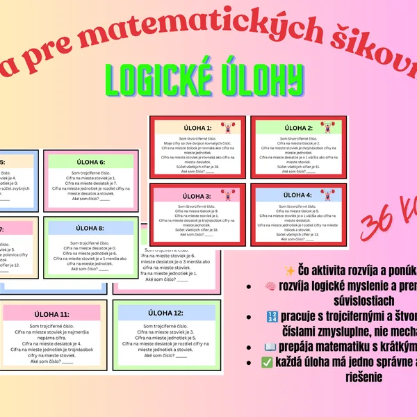 Výzva pre matematických šikovníkov 