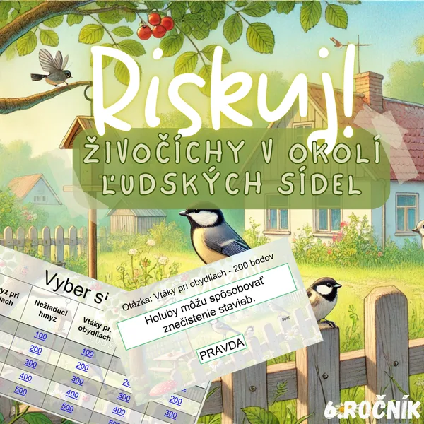 RISKUJ! - Živočíchy v okolí ľudských sídel