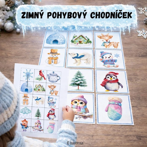 Zimný pohybový chodníček