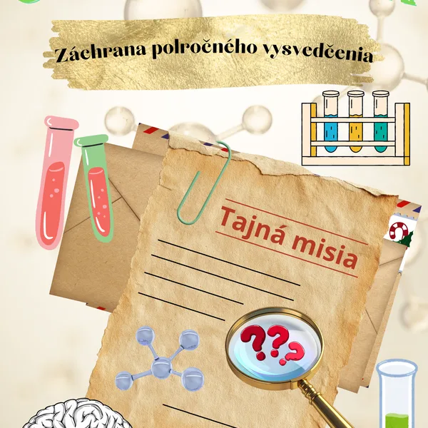 Chemická misia: Polročné opakovanie formou stanovíšť (Chémia)