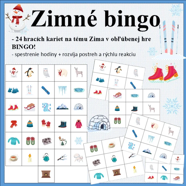 Zimné bingo