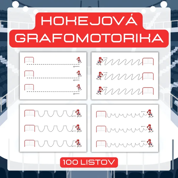 HOKEJOVÁ GRAFOMOTORIKA - brožúra
