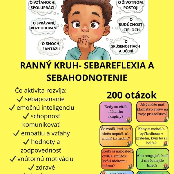 Ranný kruh- Sebareflexia a sebahodnotenie
