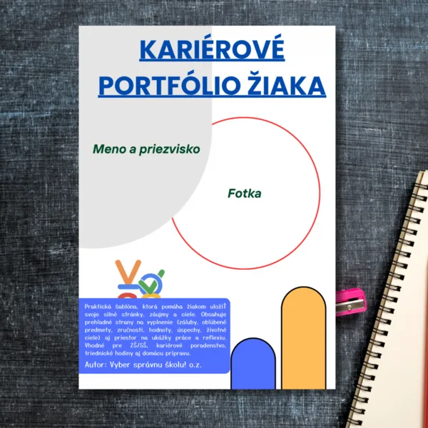Aktivita - Kariérové portfólio žiaka