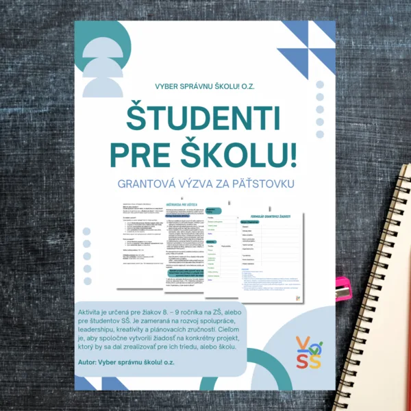 Aktivita - Študenti pre školu!