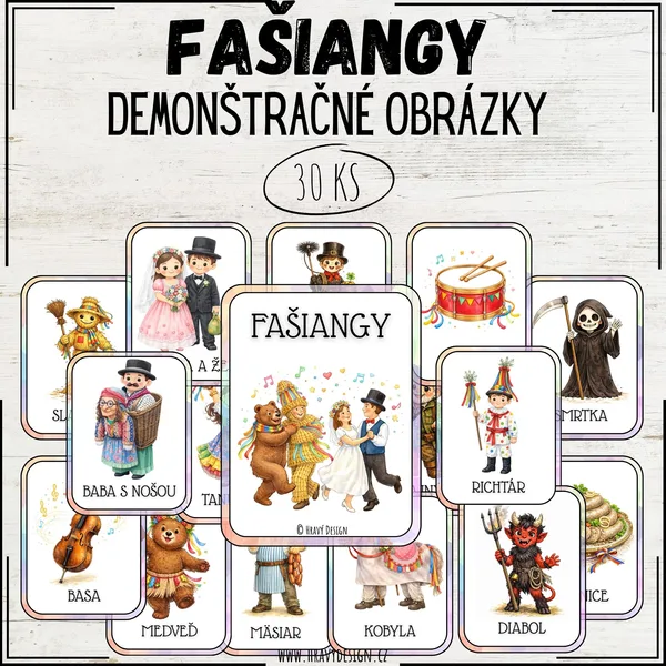 Demonštračné obrázky – Fašiangy