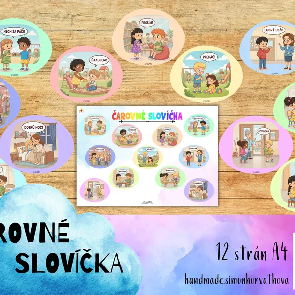 Čarovné slovíčka, Výzdoba triedy