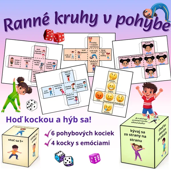 Ranné kruhy v pohybe, pohybové aktivity