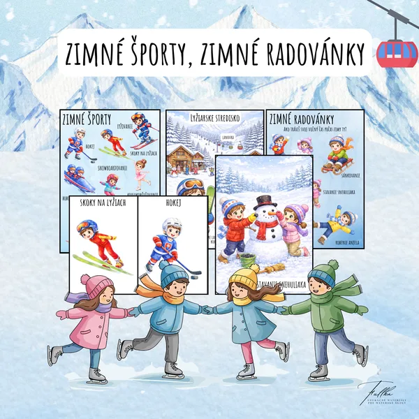 Zimné športy, zimné radovánky