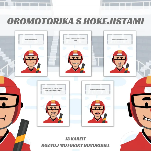 Oromotorika s hokejistami - brožúra
