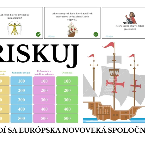 RISKUJ - Rodí sa Európska novoveká spoločnosť 