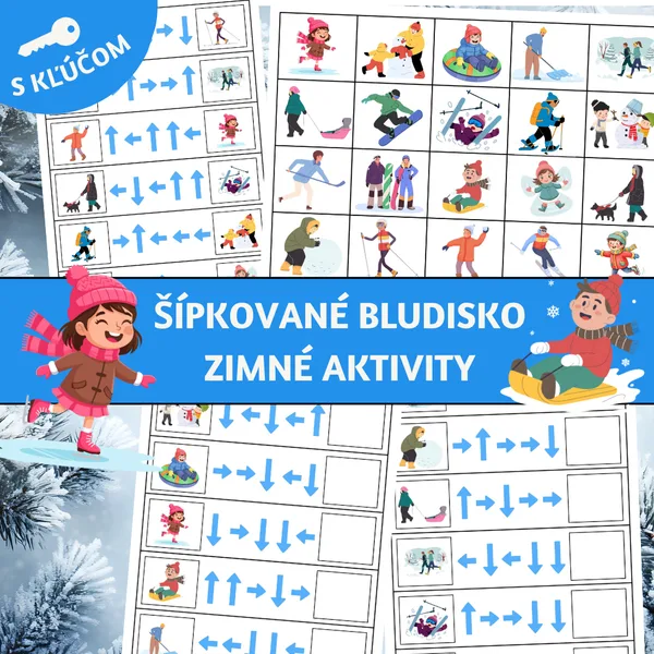 Šípkované bludisko: Zimné aktivity