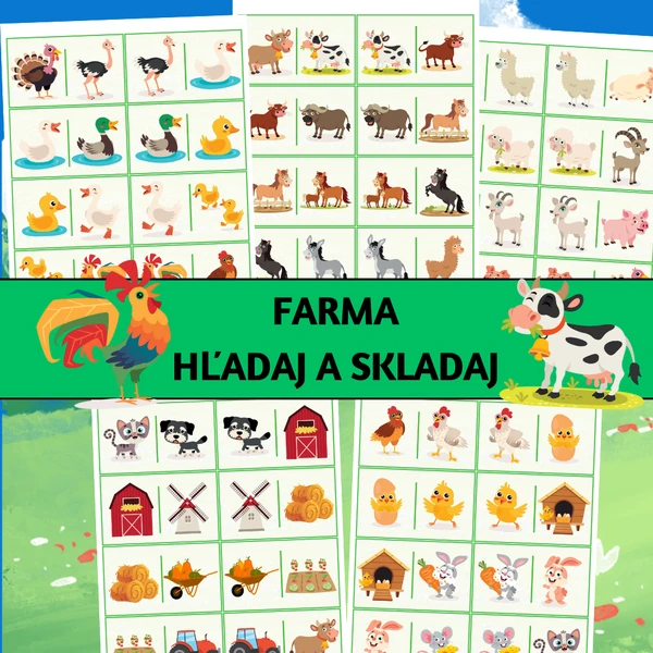 Farma: hľadaj a skladaj