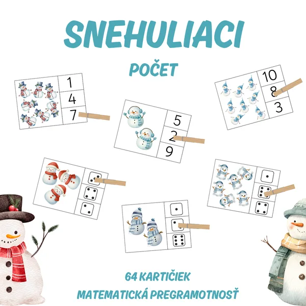 SNEHULIACI - brožúra - počet