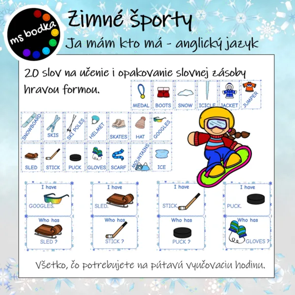 Ja mám kto má ZIMA anj