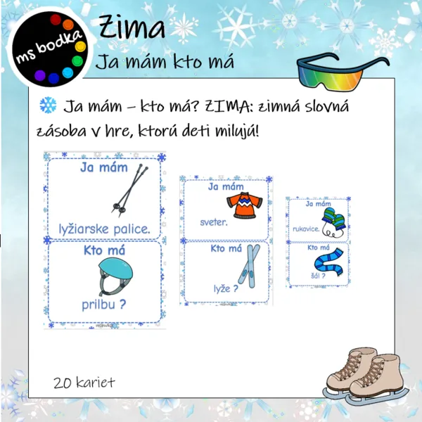 Ja mám kto má ZIMA