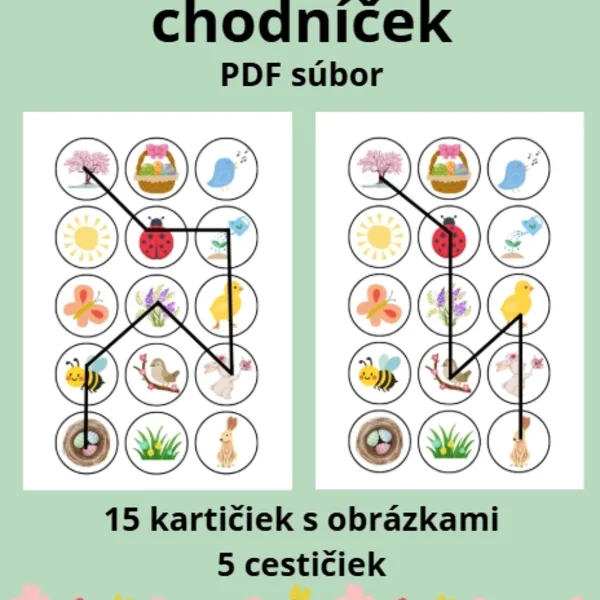 Jarný pohybový chodníček
