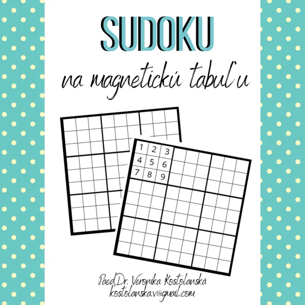 SUDOKU na magnetickú tabuľu