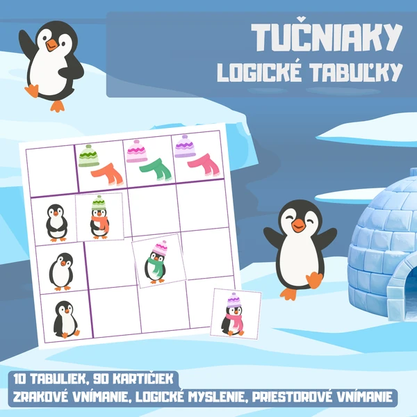 TUČNIAKY - logické tabuľky