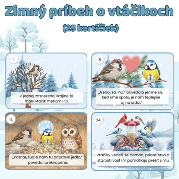Zimný príbeh o vtáčikoch