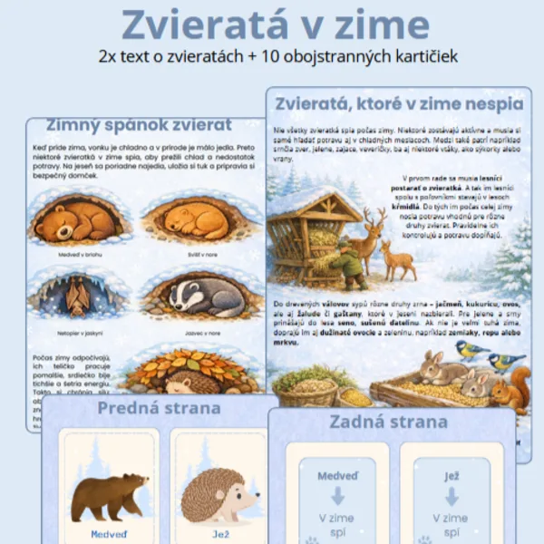 Zvieratá v zime