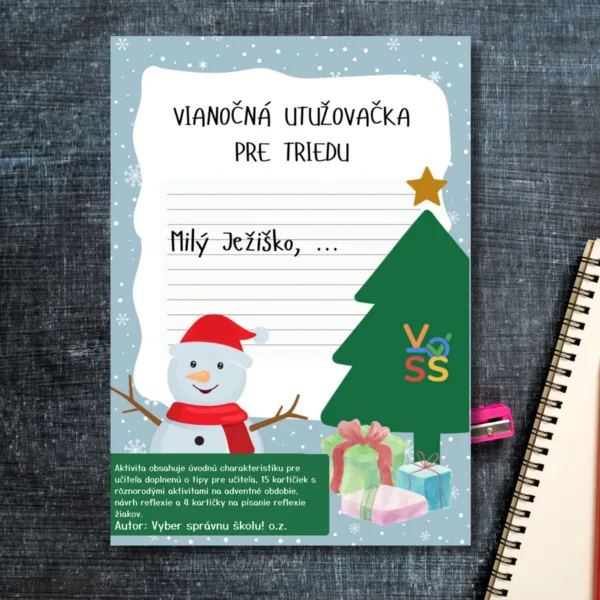 Aktivita - Vianočná utužovačka pre triedu 